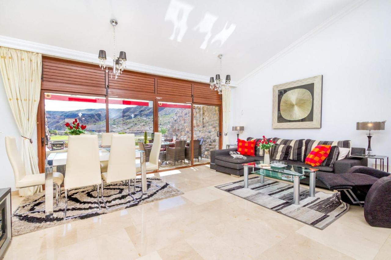 Casa Holmston, Duplex Villa With Hot Tub In Anfi Tauro Topaz Mogán Zewnętrze zdjęcie