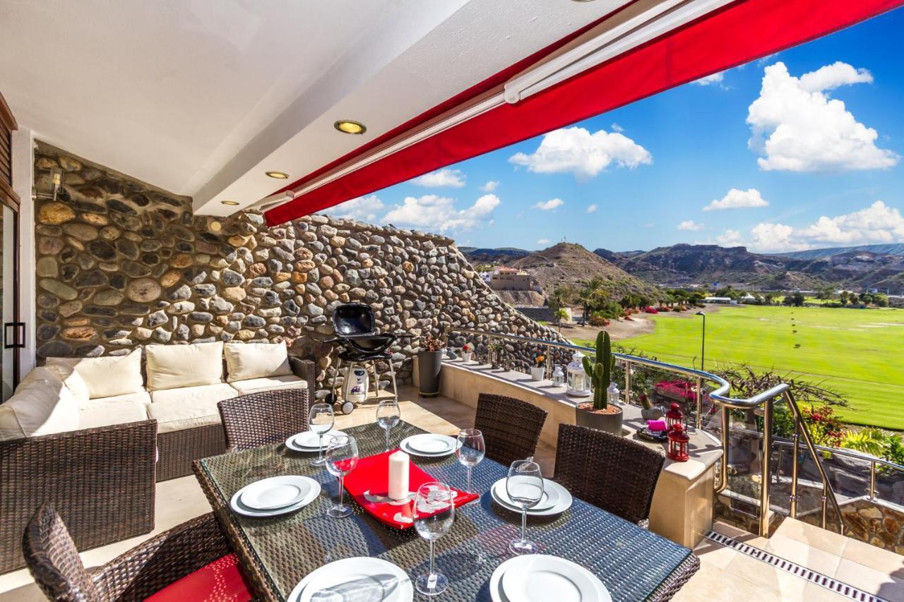 Casa Holmston, Duplex Villa With Hot Tub In Anfi Tauro Topaz Mogán Zewnętrze zdjęcie